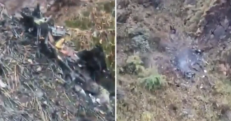 Havalandıktan 2 dakika sonra düştü: 6 ölü Sözcü Gazetesi