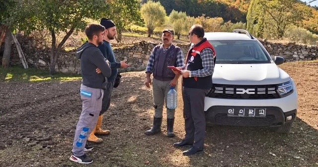 İscehisar da üreticilere yönelik saha çalışmaları sürüyor Afyonkarahisar Haber Habertürk Yerel Haberler