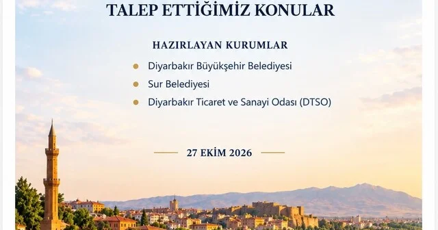 Diyarbakır dan bütçe maratonuna yatırım dosyası: 40 sayfalık raporda 8 bakanlık ve kurumdan ortak talep Diyarbakır Haberleri Habertürk Yerel Haberler
