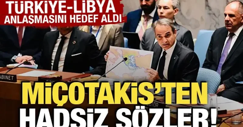 Kiryakos Miçotakis ten hadsiz sözler! Türkiye Libya anlaşmasını hedef aldı
