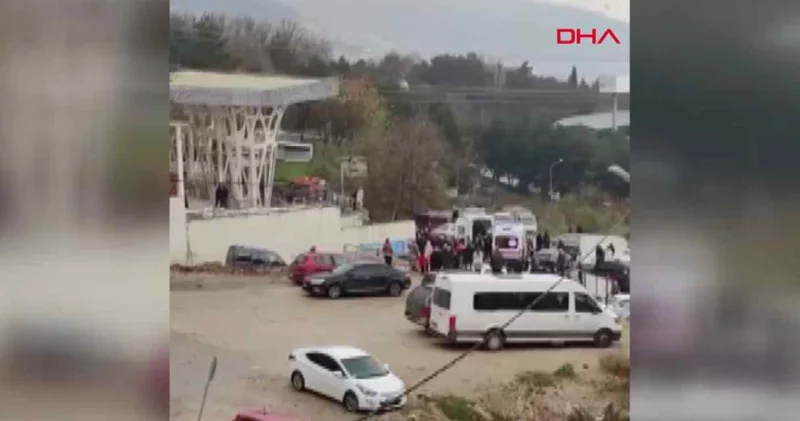 Pazar yerinde korkutan yangın! Alan boşaltıldı