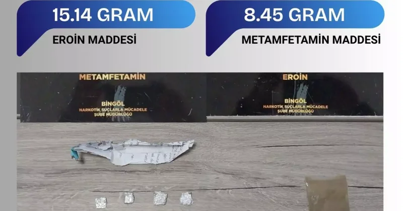 Bingöl’de uyuşturucu operasyonu