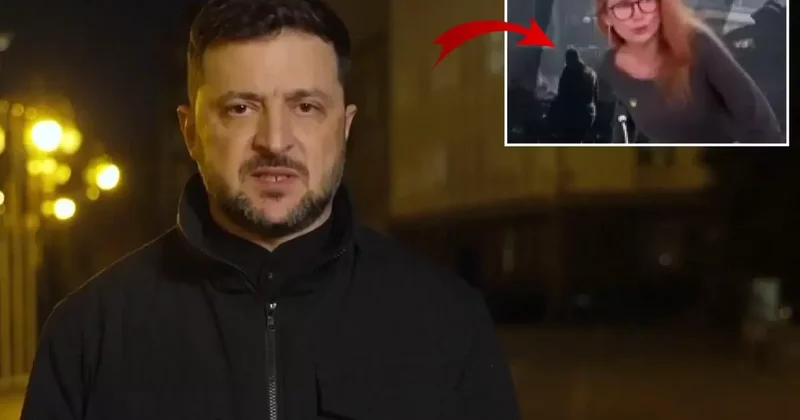 Zelenski ile canlı bağlantı sırasında bomba alarmı verildi