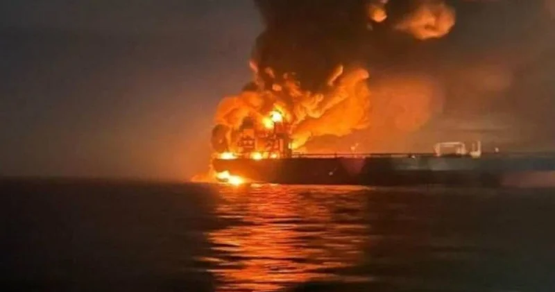 Yangın söndürüldü ama Karadeniz de kriz bitmedi: KAIROS tankeri sürükleniyor