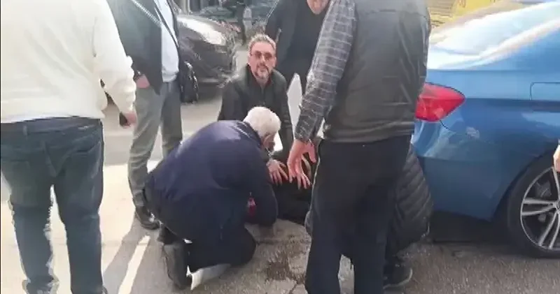 Otomobiliyle kaza yaptı, şokunu atlatamadan bu kez de taksiye çarptı