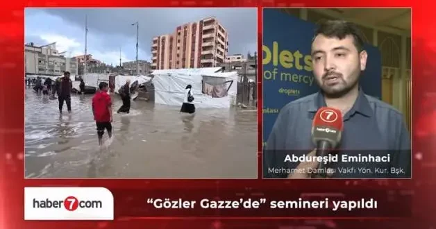 “Gözler Gazze’de” etkinliği Taksim’de gerçekleşti