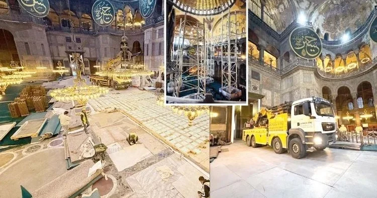 Ayasofya Bilim Kurulu Hürriyet’e konuştu: Notre Dame’da da vinç kullanıldı