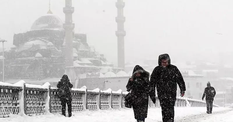 Kara kış İstanbul a geliyor! Tarih verildi, lapa lapa kar yapacak