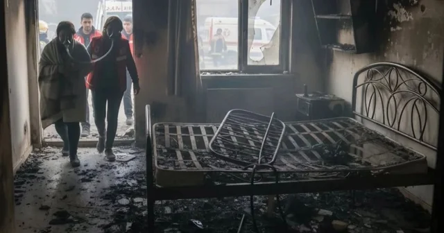 Elektrikli battaniyeden çıkan yangında 4 kişi dumandan etkilendi Ordu Haberleri