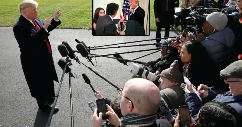 Trump hükümeti gazetecilerin isimlerini suçlu sıfatıyla internetten yayınlıyor Amerika Haberleri