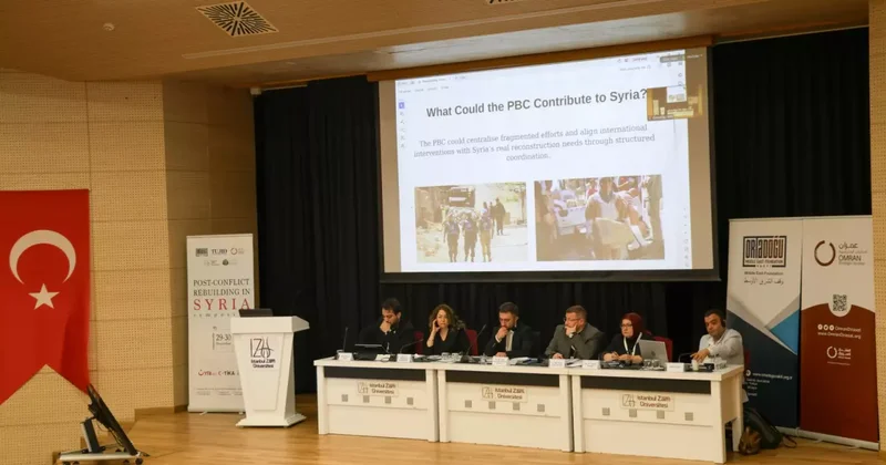 “Savaş Sonrası Suriye’nin Yeniden İnşası Sempozyumu” İZÜ’de Gerçekleştirildi
