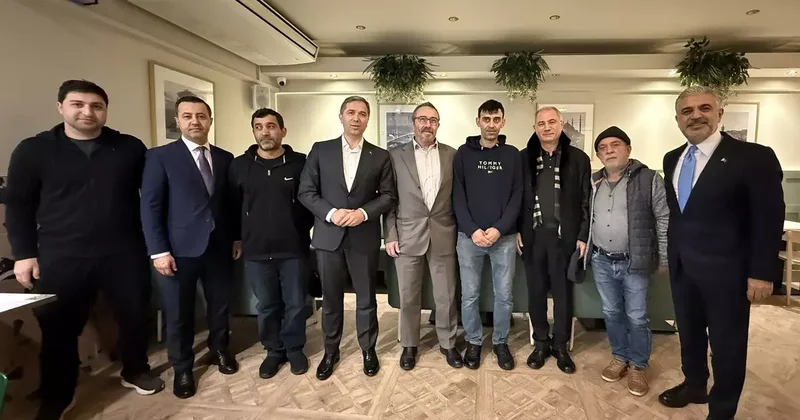 AK Parti Genel Başkanvekili Ala, İrlanda da partililerle buluştu