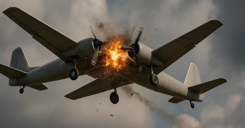 İki uçak havadayken çarpıştı! 1 kişi kurtuldu Sözcü Gazetesi