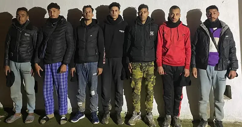 Edirne’de 9 kaçak göçmen yakalandı