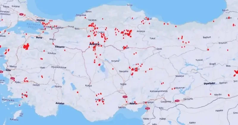 Dijital haritadan 100 coğrafi veri vatandaşın erişimine açıldı Ekonomi Haberleri