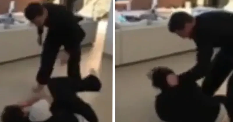 Dubai de canlı yayında dayak skandalı:MMA dövüşçüsü, Subo yu yere serdi