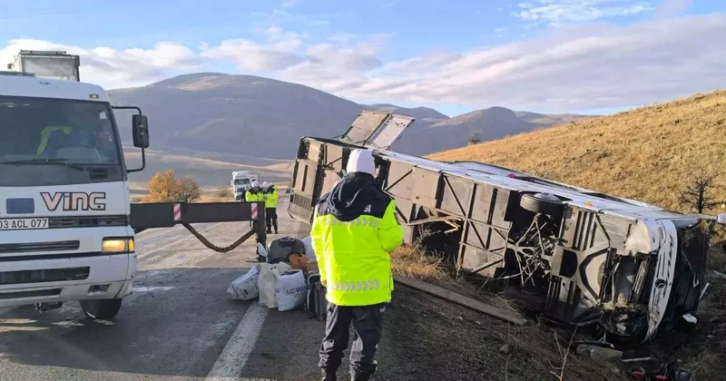 Otobüs kazasında ölenlerin kimlik tespit çalışmaları sürüyor