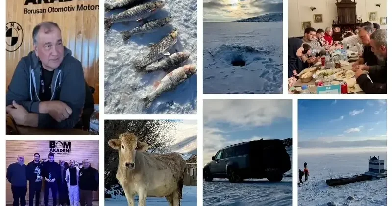 Murat Ülker yazdı: Çıldır Gölü nde buz üzerinde sürüş deneyimi Aktüel Haberleri