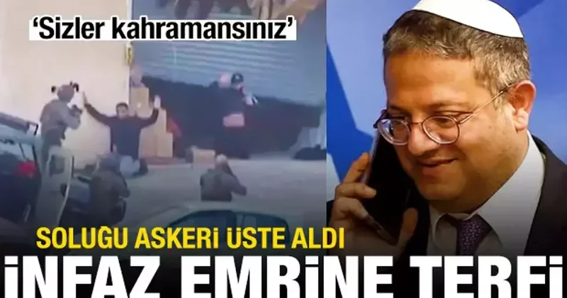 Filistinlileri infaz edenlere terfi: Siz kahramansınız