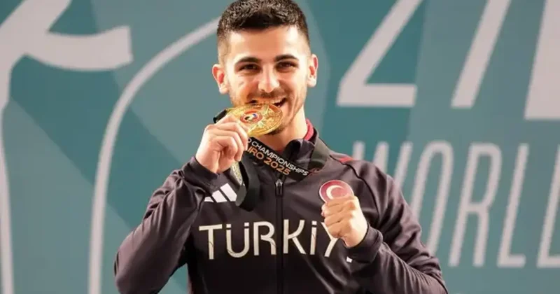 Milli sporcumuz Eray Şamdan Mısır da göğsümüzü kabarttı! Dünya şampiyonu oldu