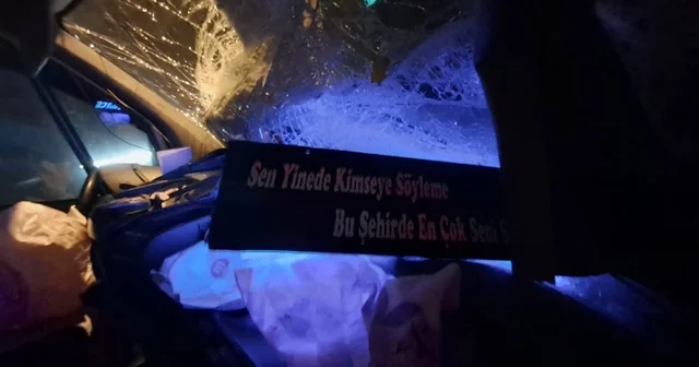 Minibüs, TIR a çarptı; 2 yaralı Ordu Haberleri