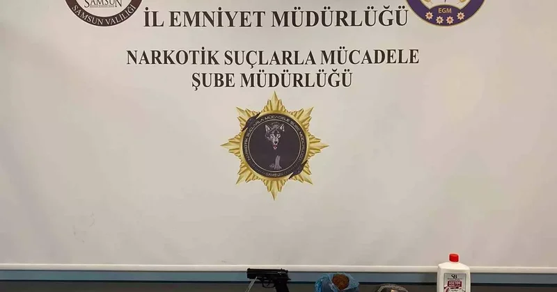 Samsun’da çatı katına uyuşturucu operasyonu: 1 gözaltı