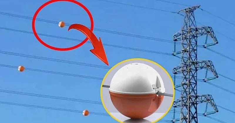 Elektrik hatlarındaki renkli topların ne işe yaradığı ortaya çıktı: İşte faydası Sözcü Gazetesi