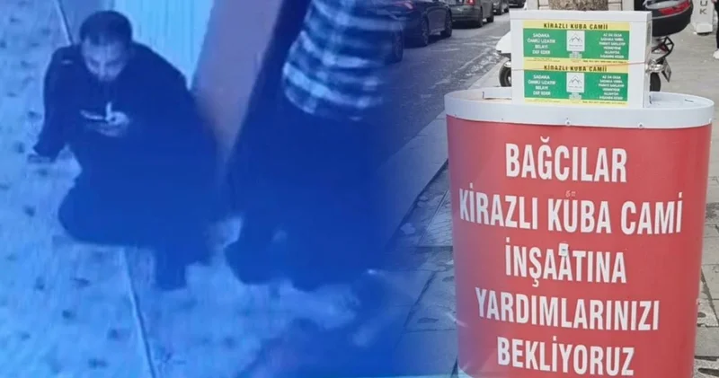 Bu da oldu! Cami için toplanan yardım kutularını soydular