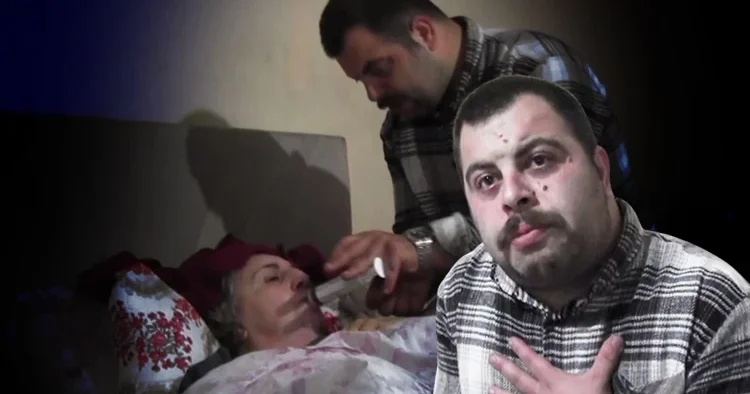 Felç kalan annesine hayatını adadı Ayağını öper, koklarım; çünkü cennet kokuyor