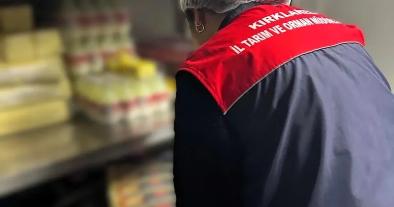 Kırklareli’nde gıda işletmelerine sıkı denetim