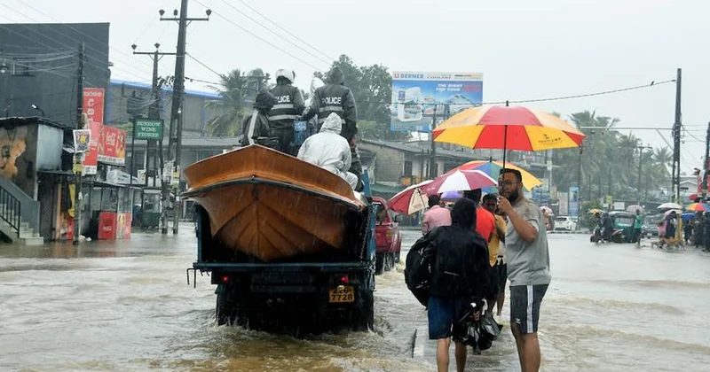 Sri Lanka yı kasırga vurdu! 159 ölü, 200 kayıp Sözcü Gazetesi