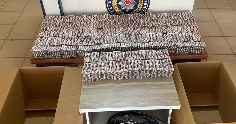 Durdurulan panelvandan 34 bin 176 sentetik hap çıktı