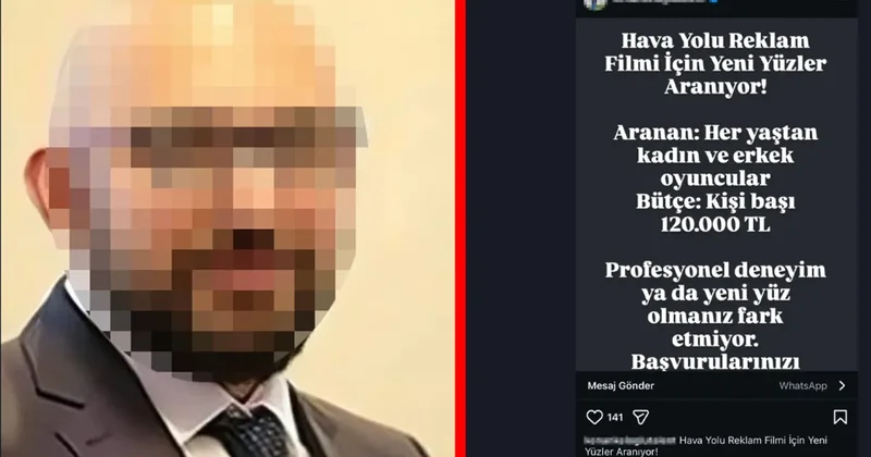 SON DAKİKA: İstanbul da akılalmaz olay! Oyunculuk vaadiyle şok dolandırıcılık! Her bölüm 140 bin TL vaadiyle...