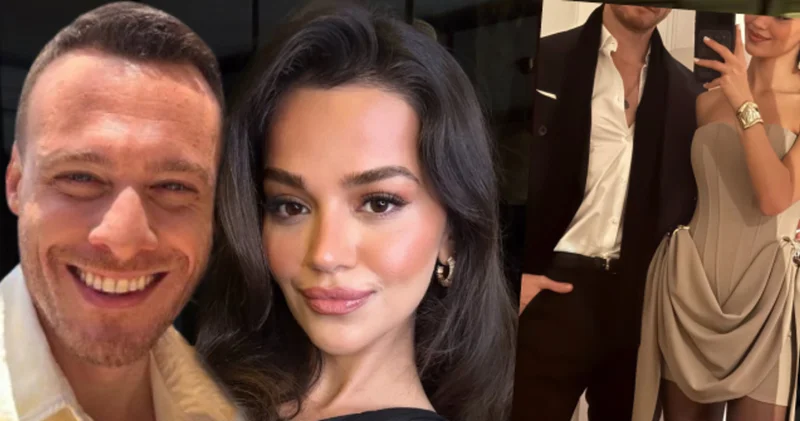 Kerem Bürsin ile Selin Yağcıoğlu ndan ilk fotoğraf