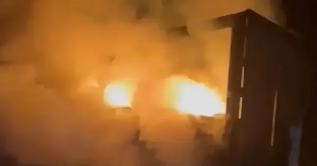 D 100’de TIR alev aldı: Bolu geçişi 3 saat ulaşıma kapandı VİDEO İZLE