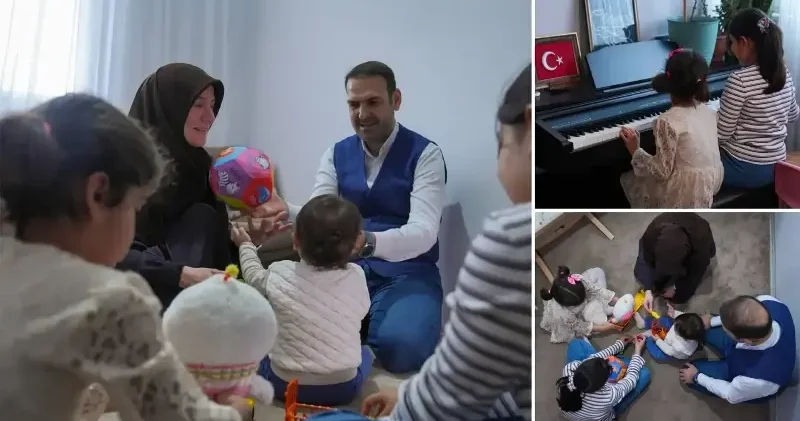 Bebeği olmayan çiftin koruyucu aileliği üç çocuğun hayatını değiştirdi Hayat Haberleri