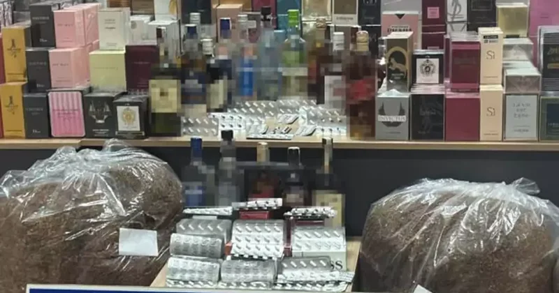 Yılbaşında satılmak istenen kaçak içki ve uyuşturucuya operasyon