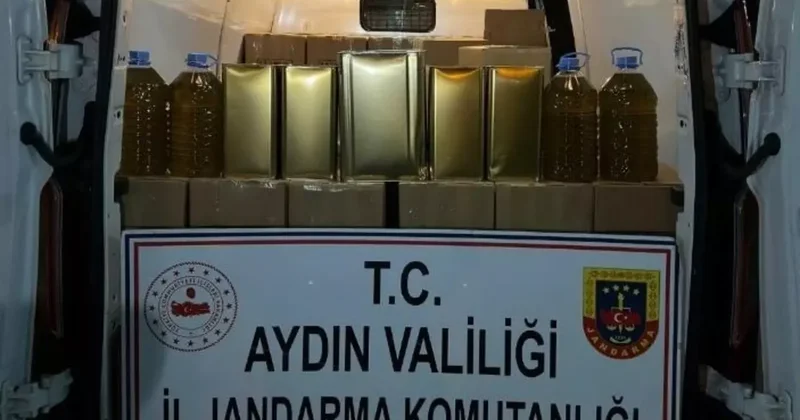 Nazilli’de kaçak zeytinyağı operasyonu