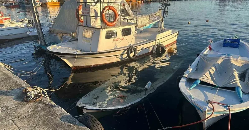 Sinop’ta kayık battı