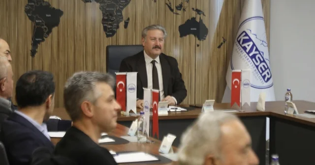 Kayseri Serbest Bölge de 2025 yılının son yönetim kurulu toplantısı gerçekleşti Kayseri Haberleri