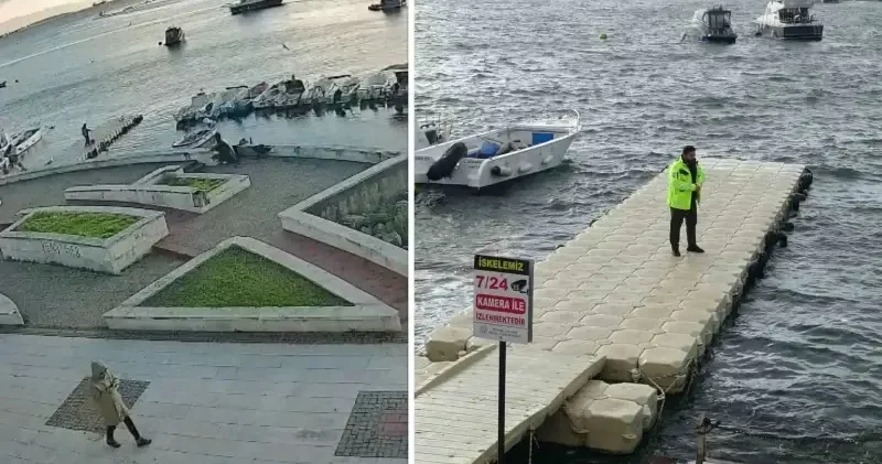 Pendik’te vicdanları sızlatan olay: Kediye tekme atıp denize fırlattı İstanbul Haberleri