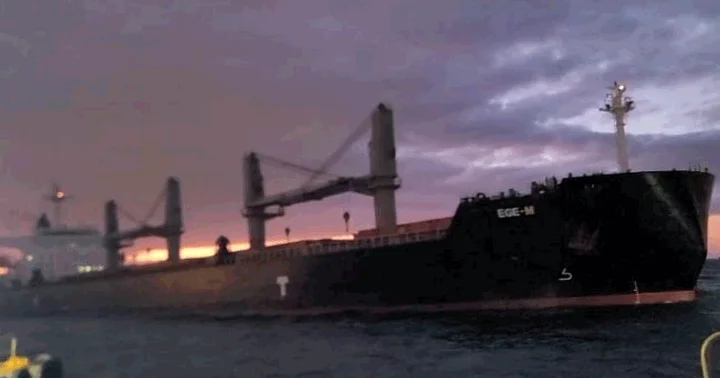 Beşiktaş ta panik anları... Sürüklenen kuru yük gemisi son anda durdu! Büyük bir felaket olabilirdi