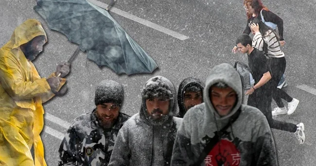 Kuvvetli sağanak geliyor: Meteoroloji den yağış, rüzgar ve buzlanma uyarısı! Ankara dahil 14 ilde kar alarmı! İşte kar nedeniyle eğitime ara verilen iller