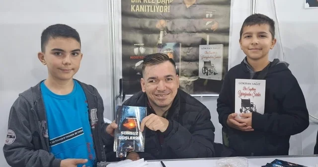 Engelsiz yazar okuyucularıyla bir araya geldi Denizli Haberleri