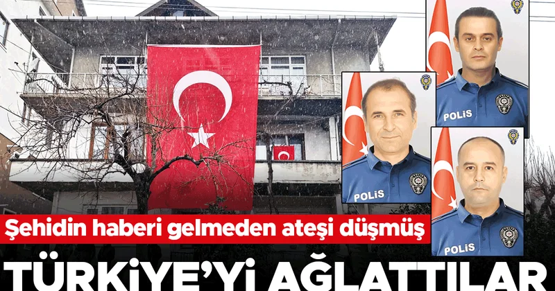 Şehidin haberi gelmeden ateşi düşmüş