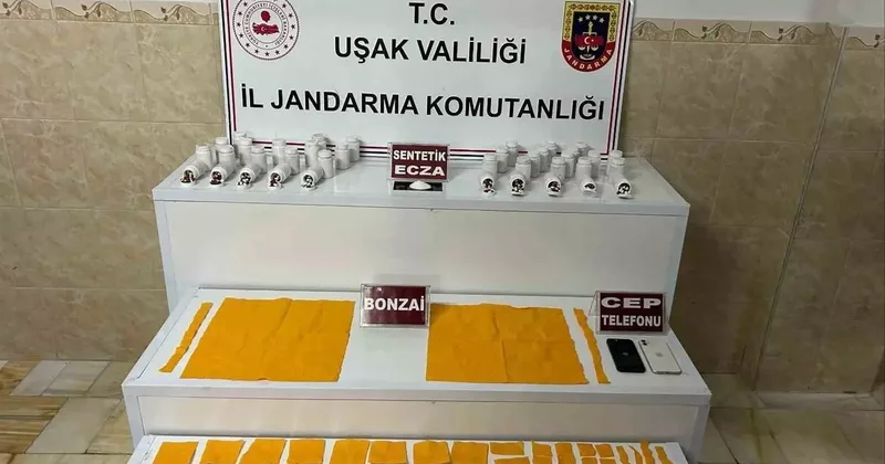 Uşak’ta zehir tacirliği yapan şahıs tutuklandı