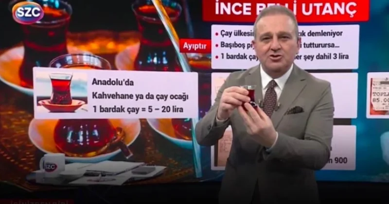 Ekrem Açıkel çay fiyatlarındaki fırsatçılığı anlattı! İnce belli utanç Sözcü Gazetesi