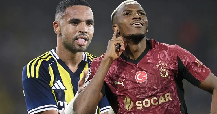 Galatasaraylı Osimhen ve Fenerbahçeli Nesyri, Avrupa da ilk 10 a girdi