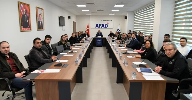 Tekirdağ da muhtemel afetlere karşı bina riskleri değerlendirildi Tekirdağ Haberleri