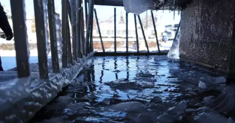 Termometreler buz tuttu! Türkiye nin en soğuk bölgesi...